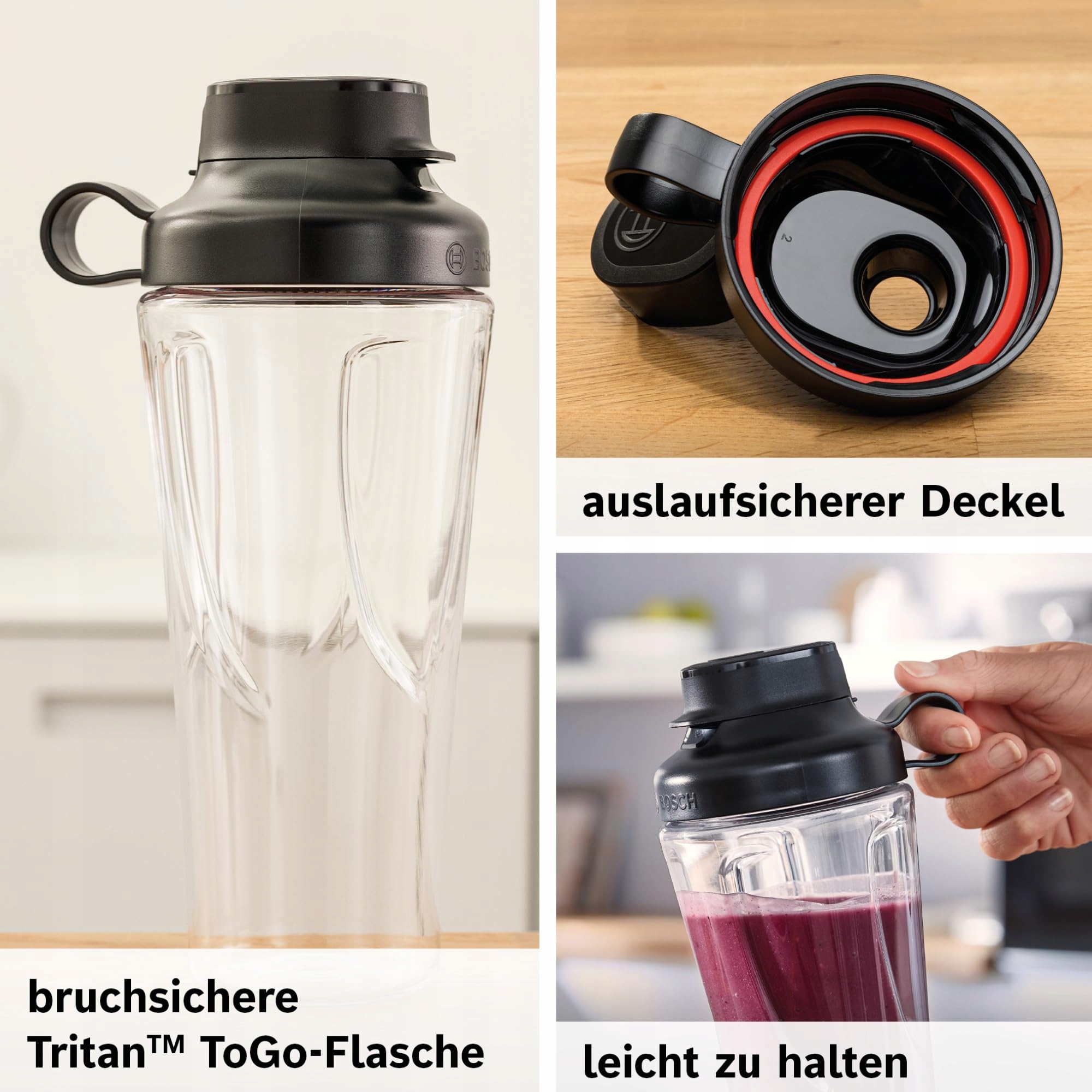 BOSCH Mini Blender VitaPower 450W Tritan 0.6L — miniatura 9
