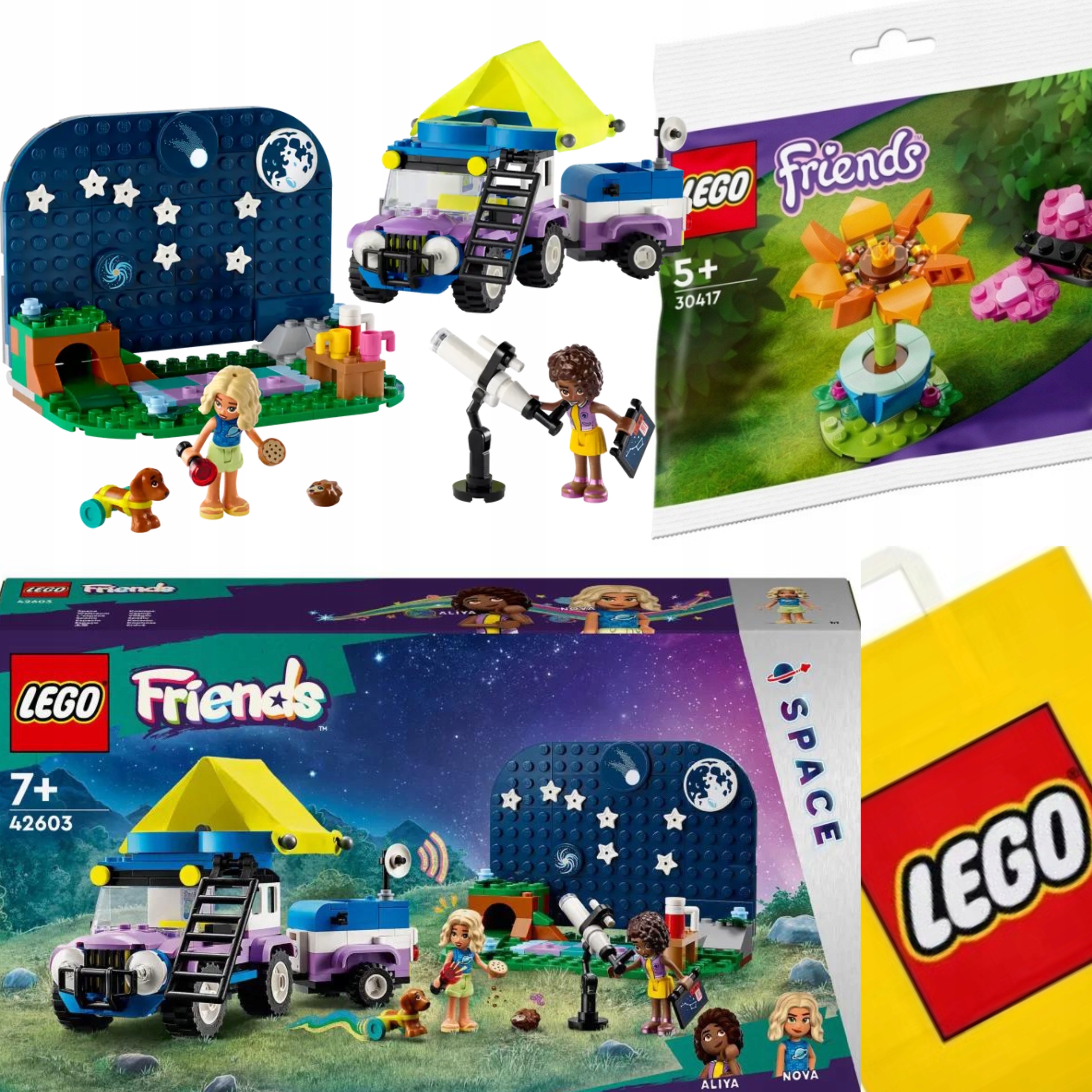 Lego Friends 42603 Karavana Lego 30417 Květina Dárek Taška Dárek