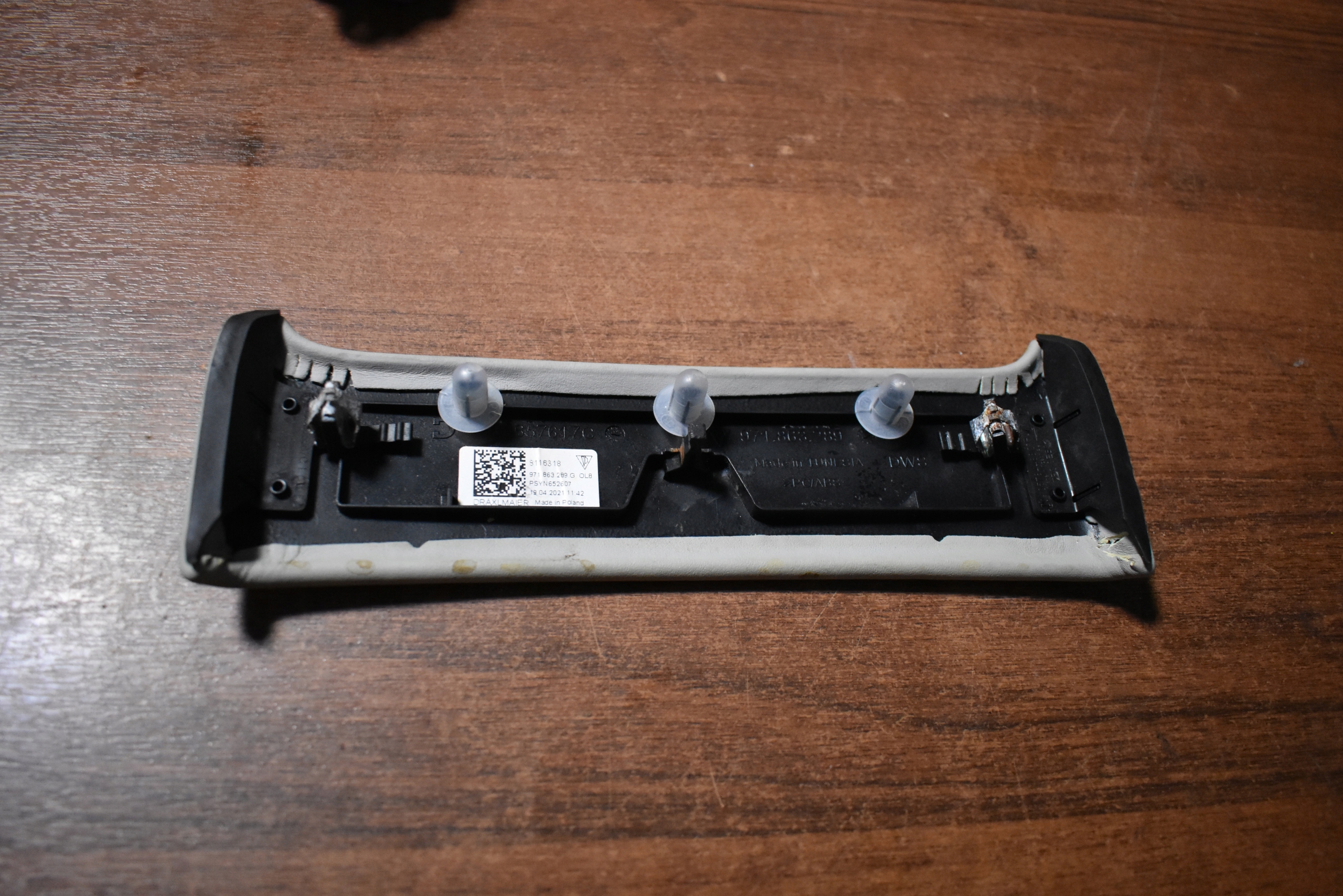 IDEALNA BLENDE ABDECKUNG KONSOLE PORSCHE PANAMERA 971 1