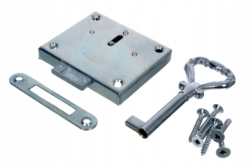 ZAMEK NAKŁADANY MEBLOWY DO MEBLI SZAFKI DRZWI 20