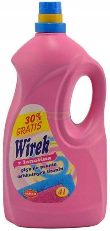 

Wirek Płyn do Prania z Lanoliną Delikatne 4L