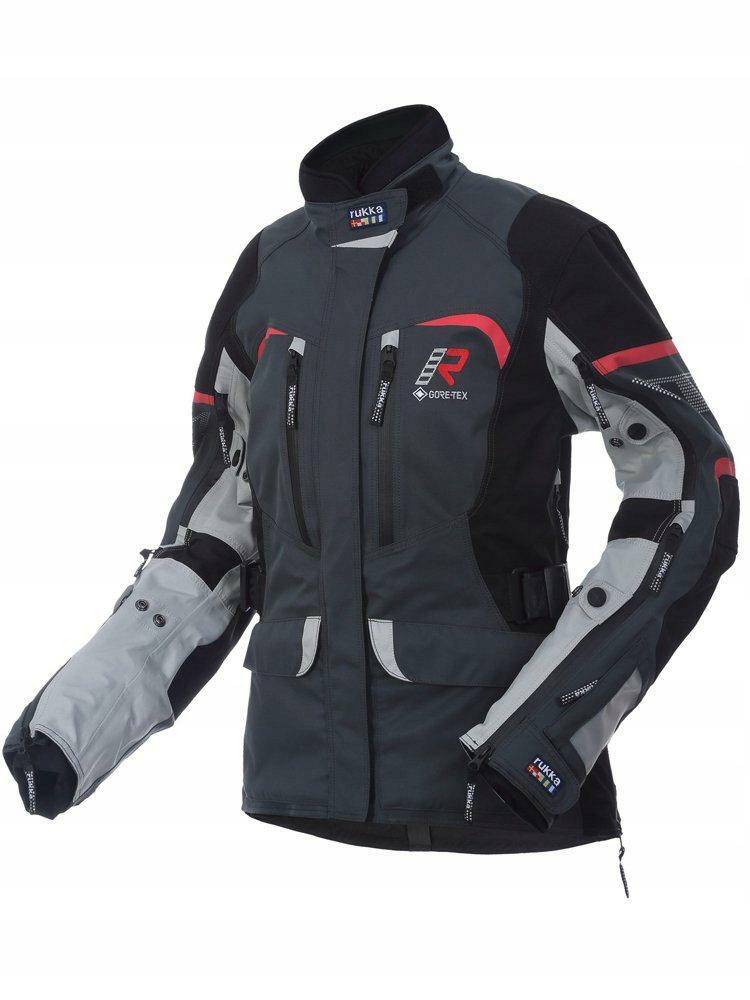 Kurtka Damska Rukka RimoRina czarno-szara r. 36