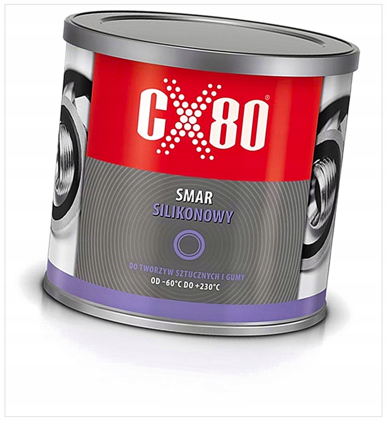 D3J40 CX80 SMAR SILIKONOWY GUMA TWORZYWA SZTUCZNE 500G 020X