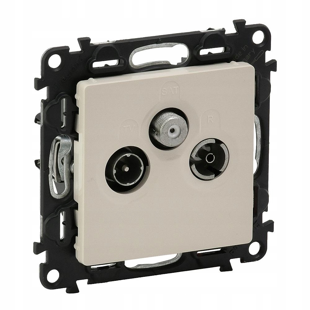 Legrand Valena Life krémová Tv-rd-sat zásuvka p.