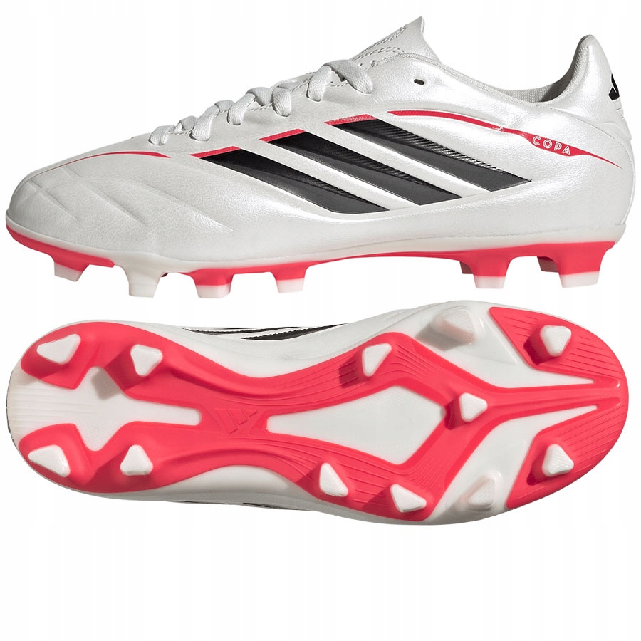 Adidas Copa Pure IV Club Jr Fg/mg (37 1/3) Boty Lanky Unisex Jr Bílá