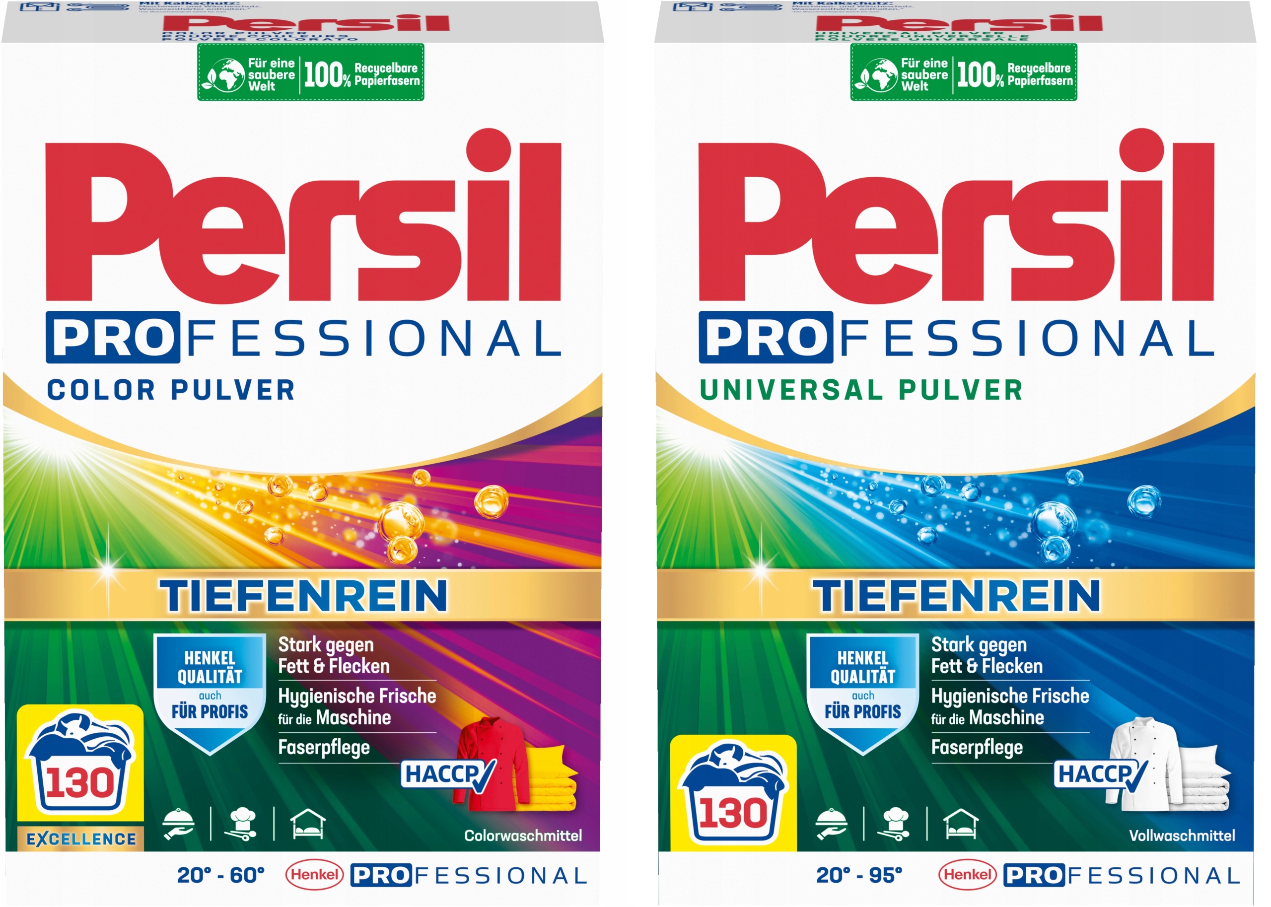 Levně Persil Professional Prací Prášek 7,8KG 2x130 Praní Barva Universal De