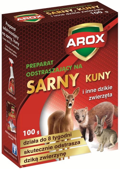 

Granulat na Sarny Kuny Dzikie Zwierzęta 100 g Arox