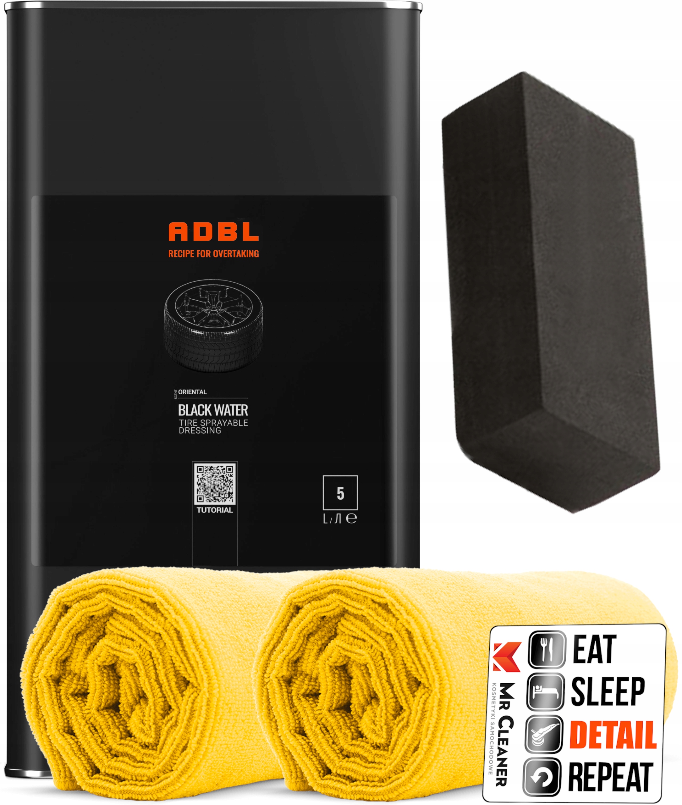 

Adbl Black Water Płynny Dressing Do Opon Połysk 5l