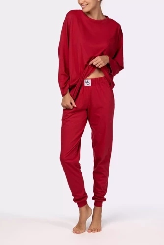 Homie longsleeve Dámské pyžamo Mona vínové