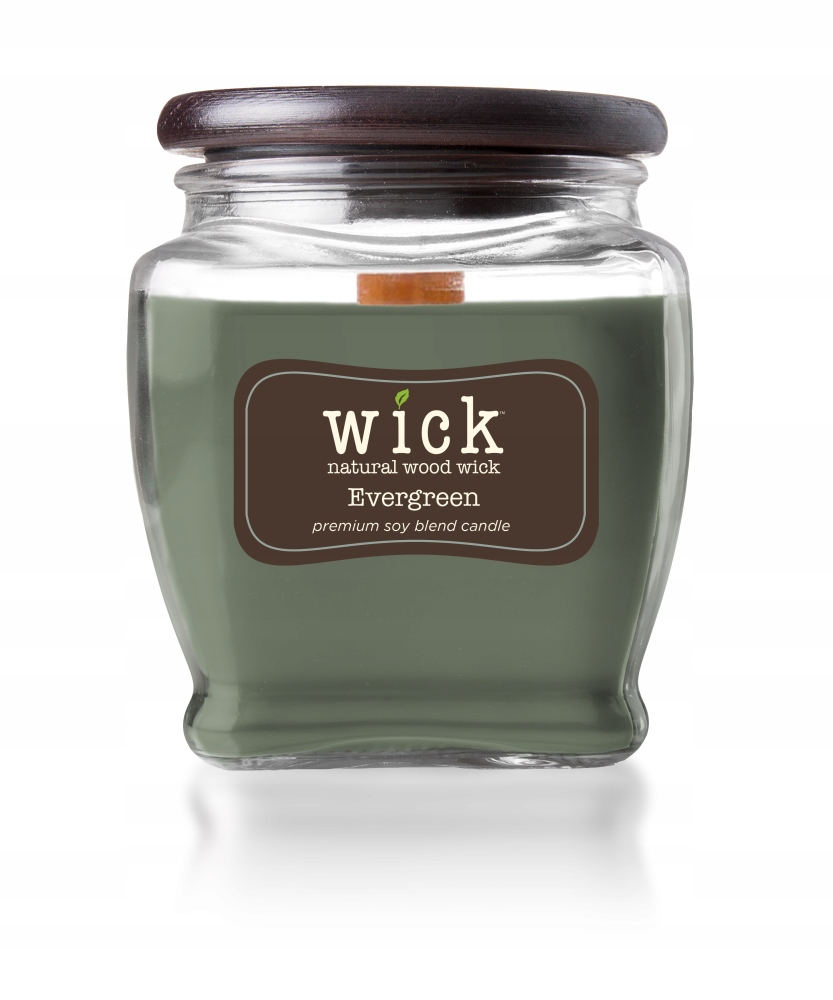 Dřevěná Sójová Svíčka dřevěný knot Wick 425 g