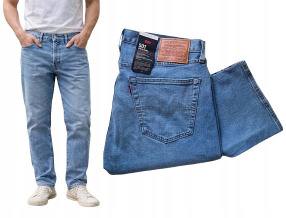 Levi's 501 Original Premium pánské džíny rovné 33/32 W33 L32 Premium