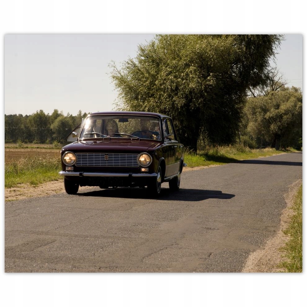 

Plakat 50x40 Stary Polski Fiat 125p