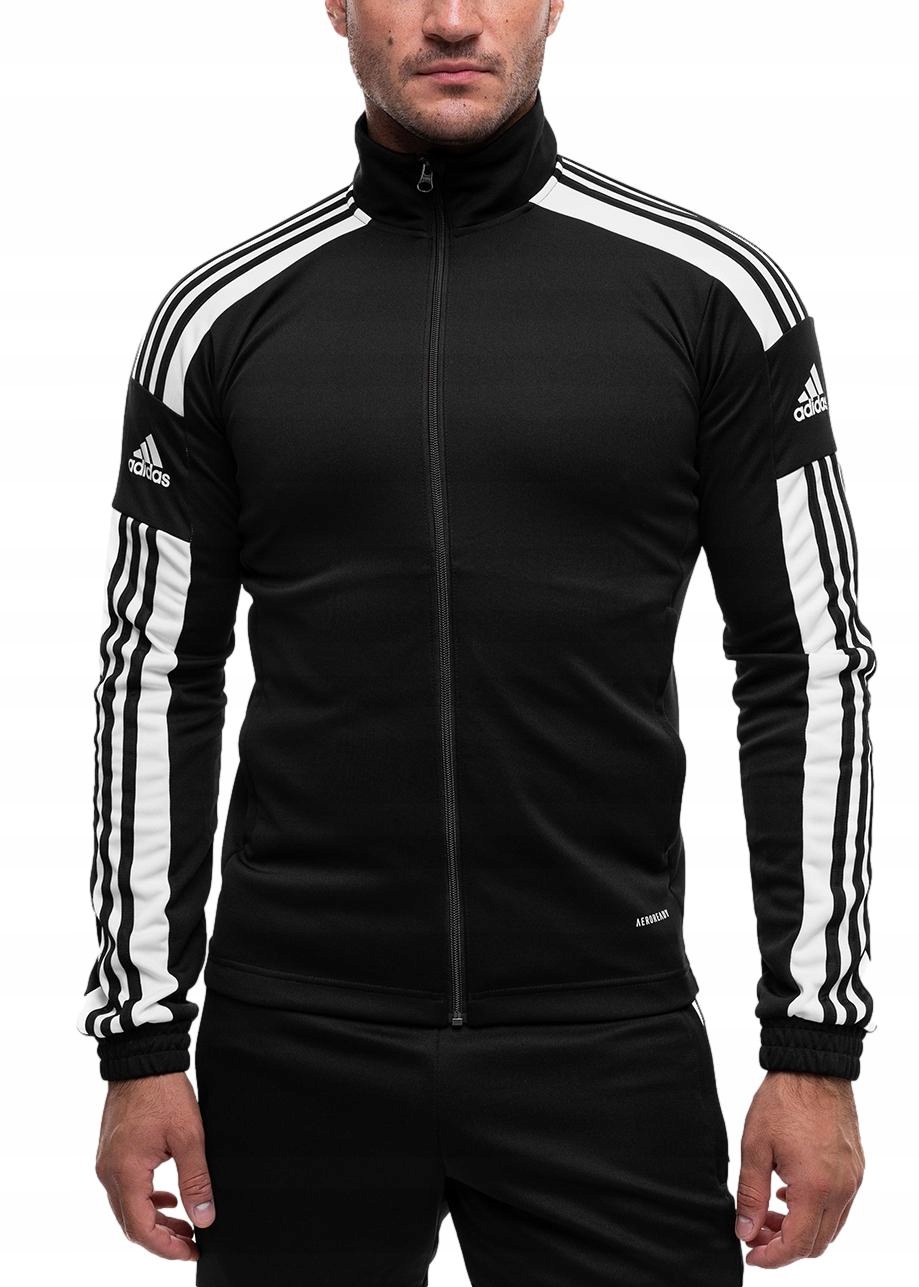 adidas pánská mikina s rozepínacím tréninkovým logem Squadra 21 vel S
