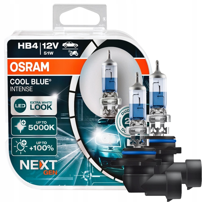 OSRAM COOL BLUE INTENSE NEXT GEN 5000K HB4 KPL