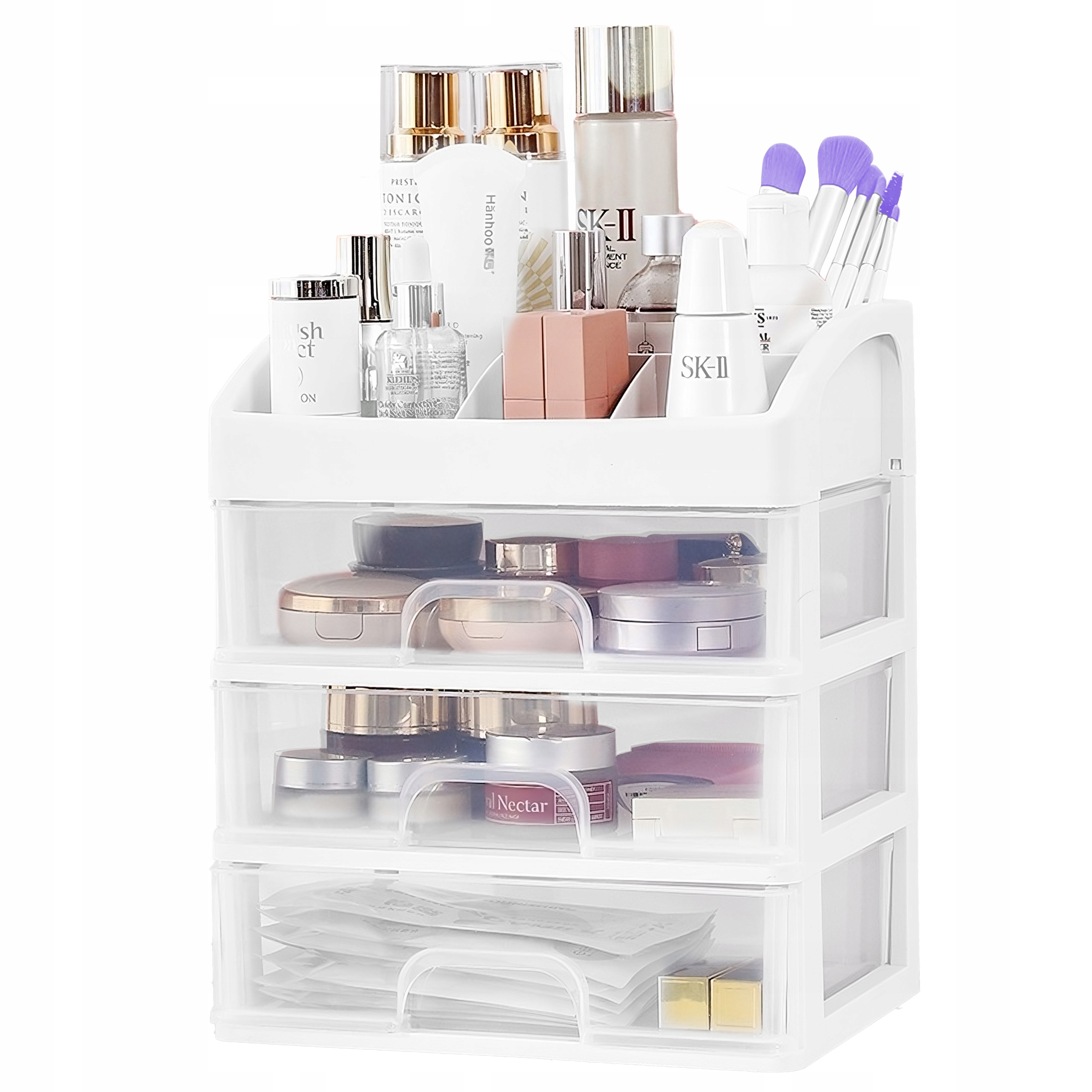 SZKATUŁKA ORGANIZER PUDEŁKO NA KOSMETYKI SZUFLADY