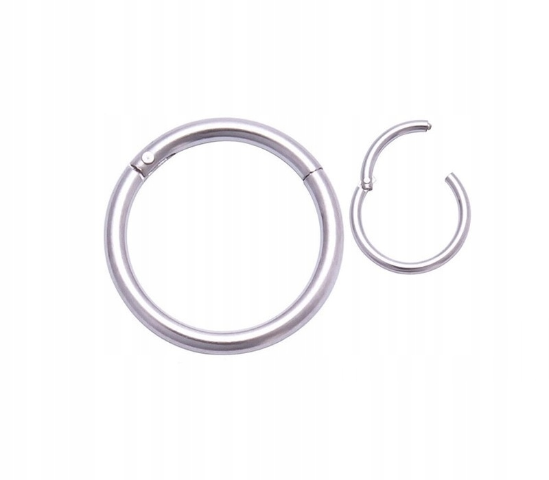 

Kolczyk kółko clicker srebrny Traugus Helix 8mm