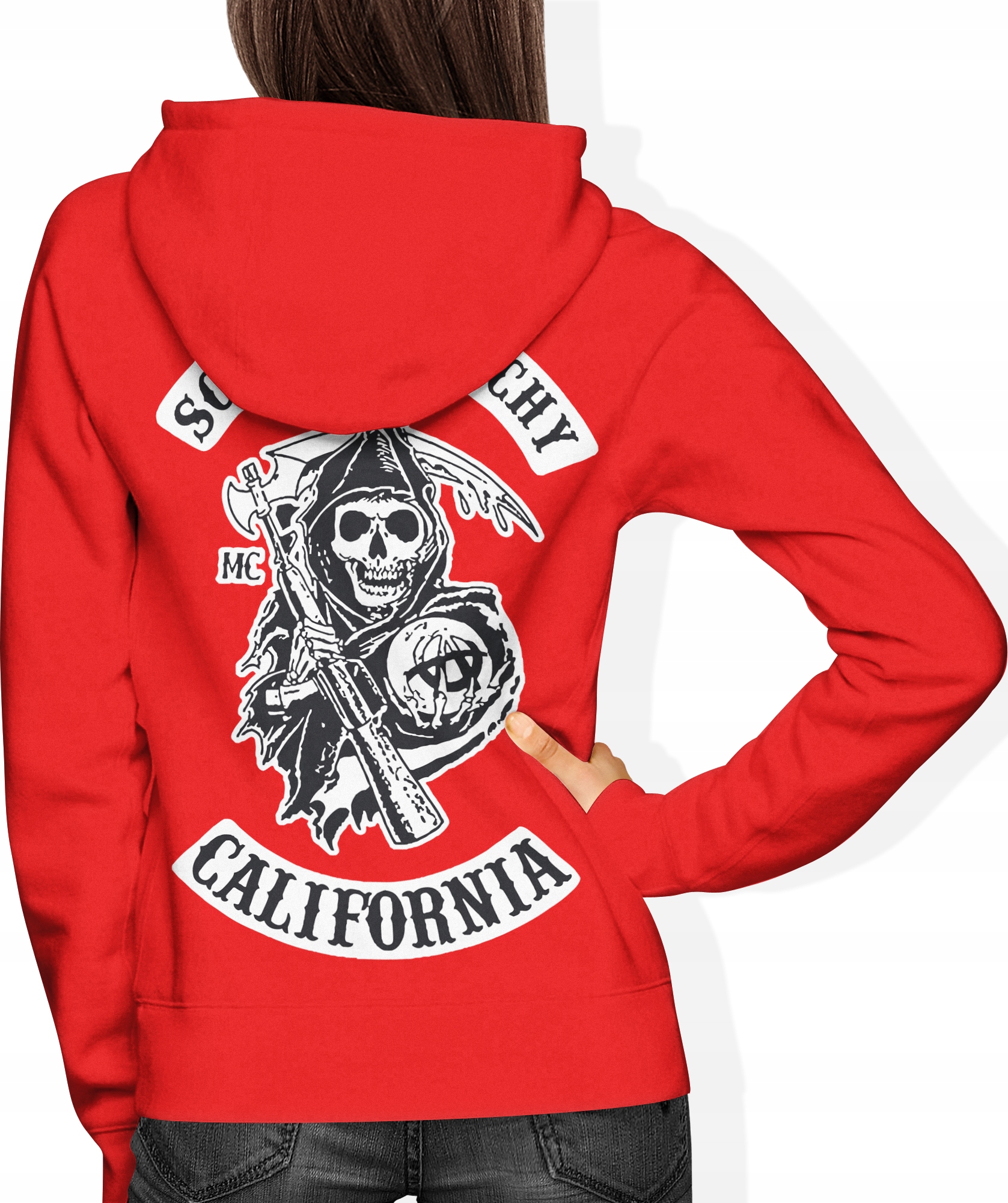 

Damska Bluza Z Kapturem Son Of Anarchy Rozmiar S