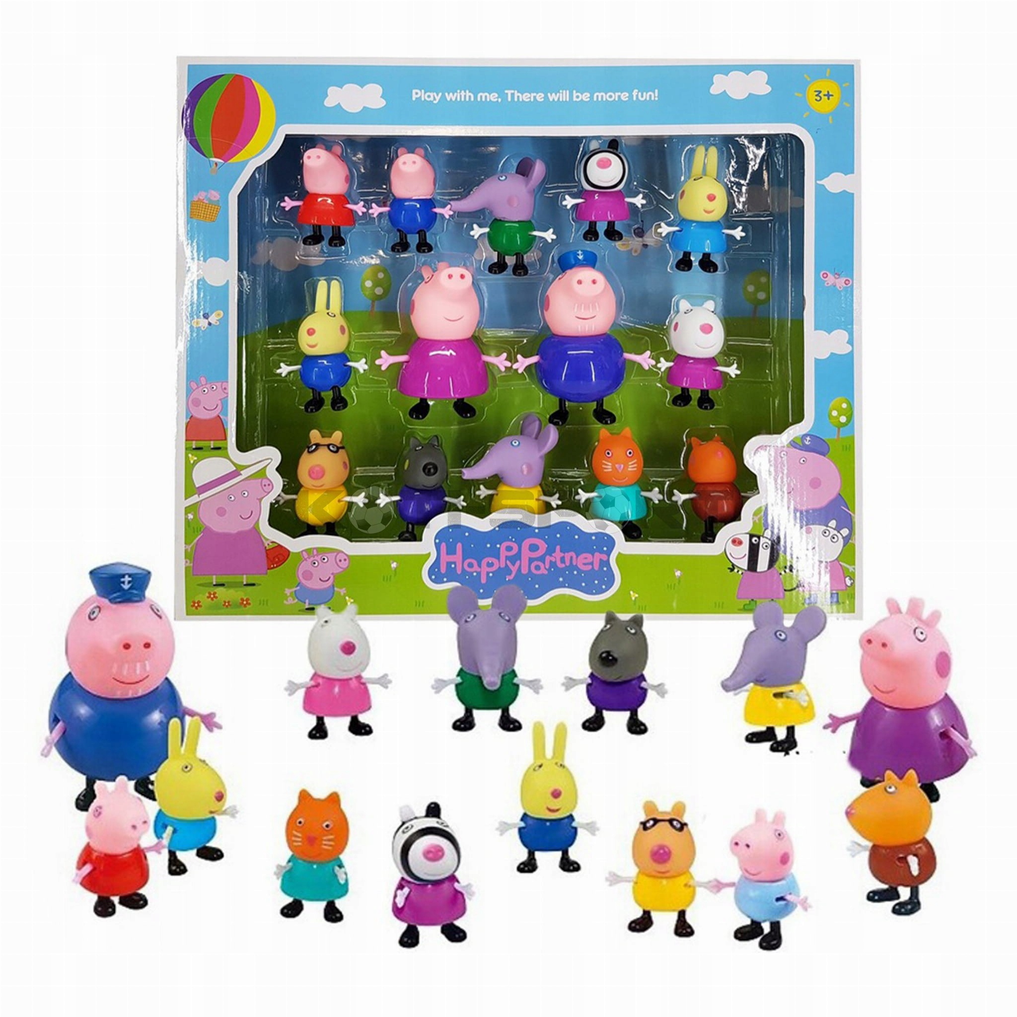 

Świnka Peppa Duży Zestaw Figurek Dla Dzieci 14szt
