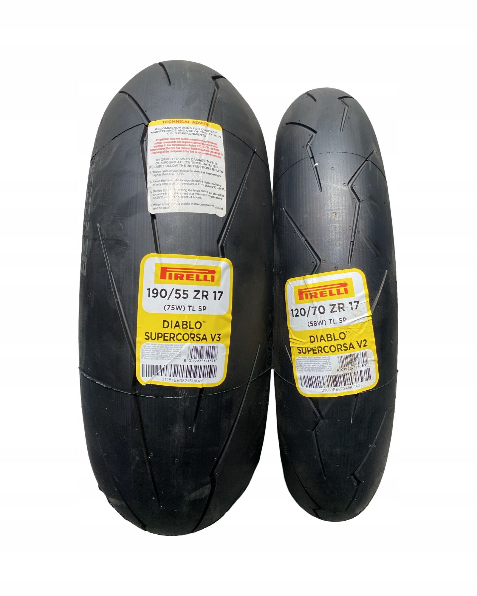 Opona 120 70zr17 Pirelli Diablo Supercorsa V3 - Niska cena