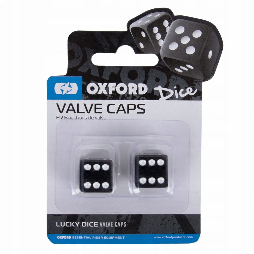 

Oxford Lucky Caps Nakrętka na wentyl kości