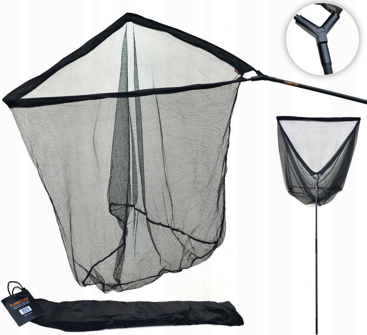 Podbierak Karpiowy NECO Premium Black 100 x 100cm||-