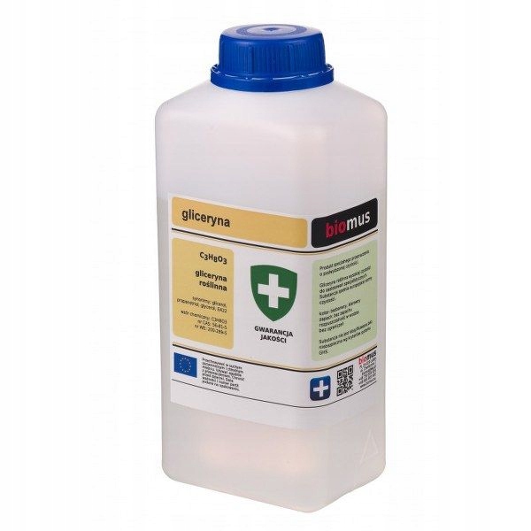 

Biomus Gliceryna roślinna farmaceutyczna 1000g
