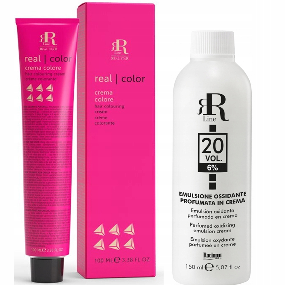 

Rr Line farba do włosów 100 ml oksydant 150 ml