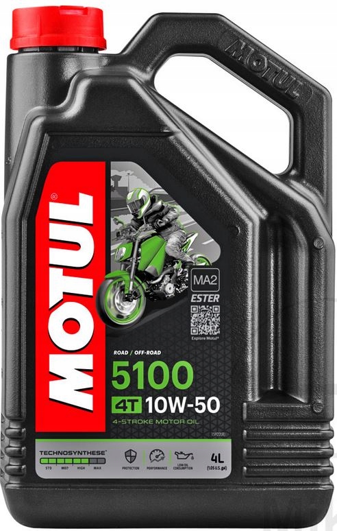 Motorový Olej Motul 5100 10V50 4L Polosyntetický Originál