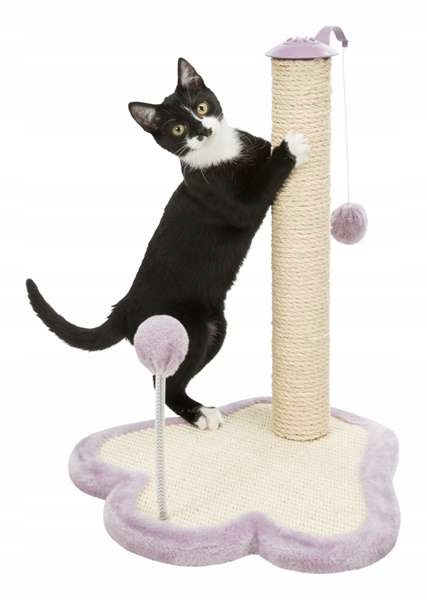 Levně Trixie Junior škrabadlo sisalový sloupek hračka pro kočky s míčem 50 cm