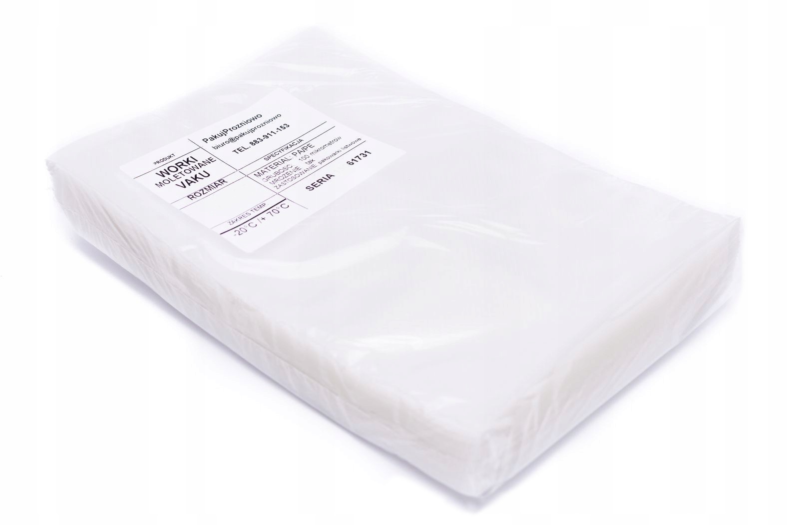 

Woreczki torebki do Profi Cook Pc-vk 1080 18x35 cm