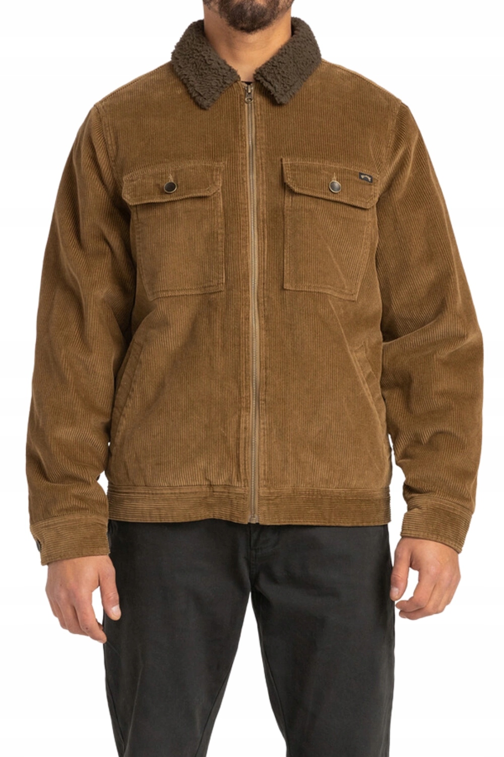 Bunda Billabong bavlněná, podzimní, pánská, zateplená, přechodová, flanelová, Xs