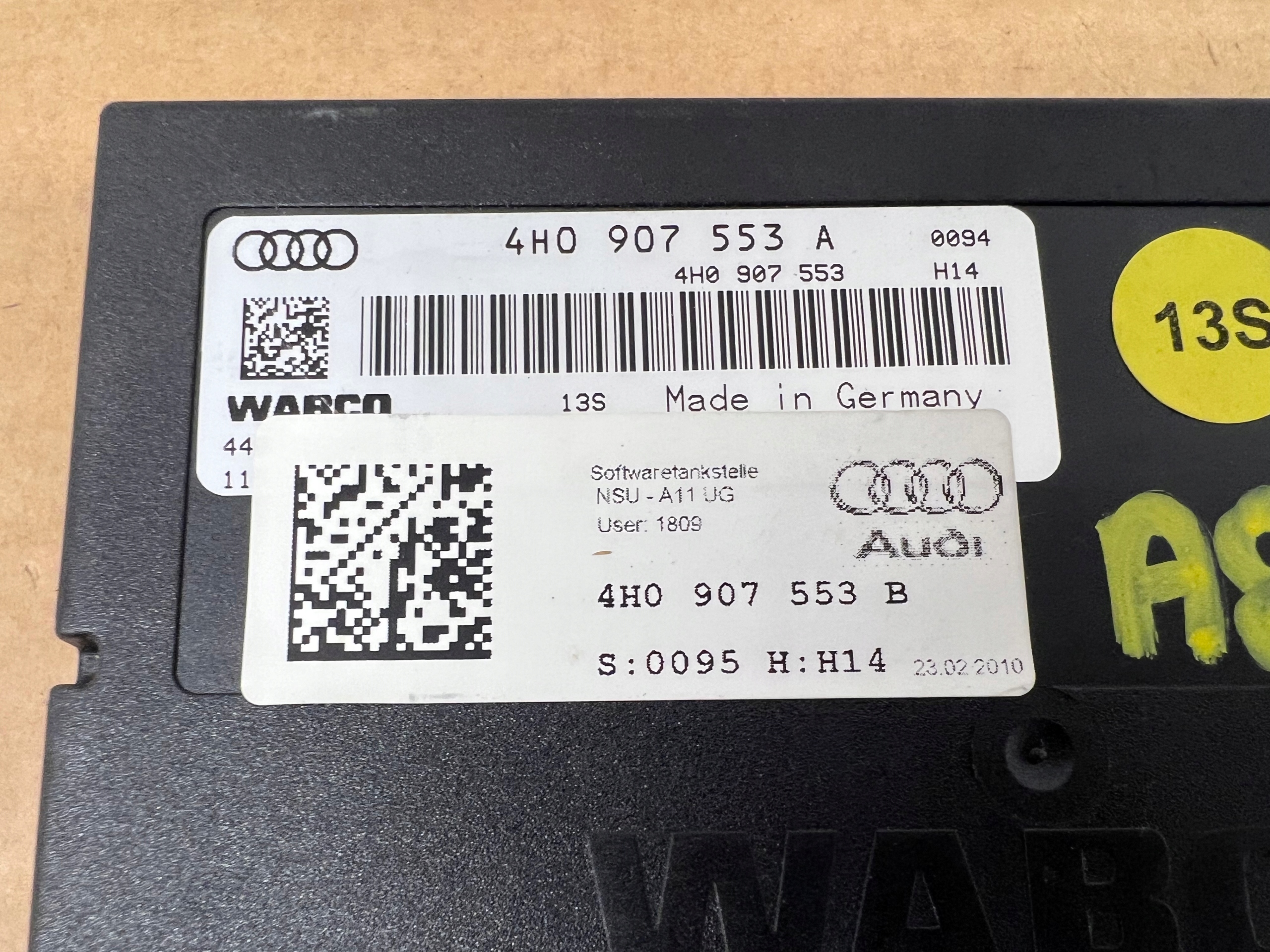 Audi A8 D4 modul Achsträgers 4H0907553A
