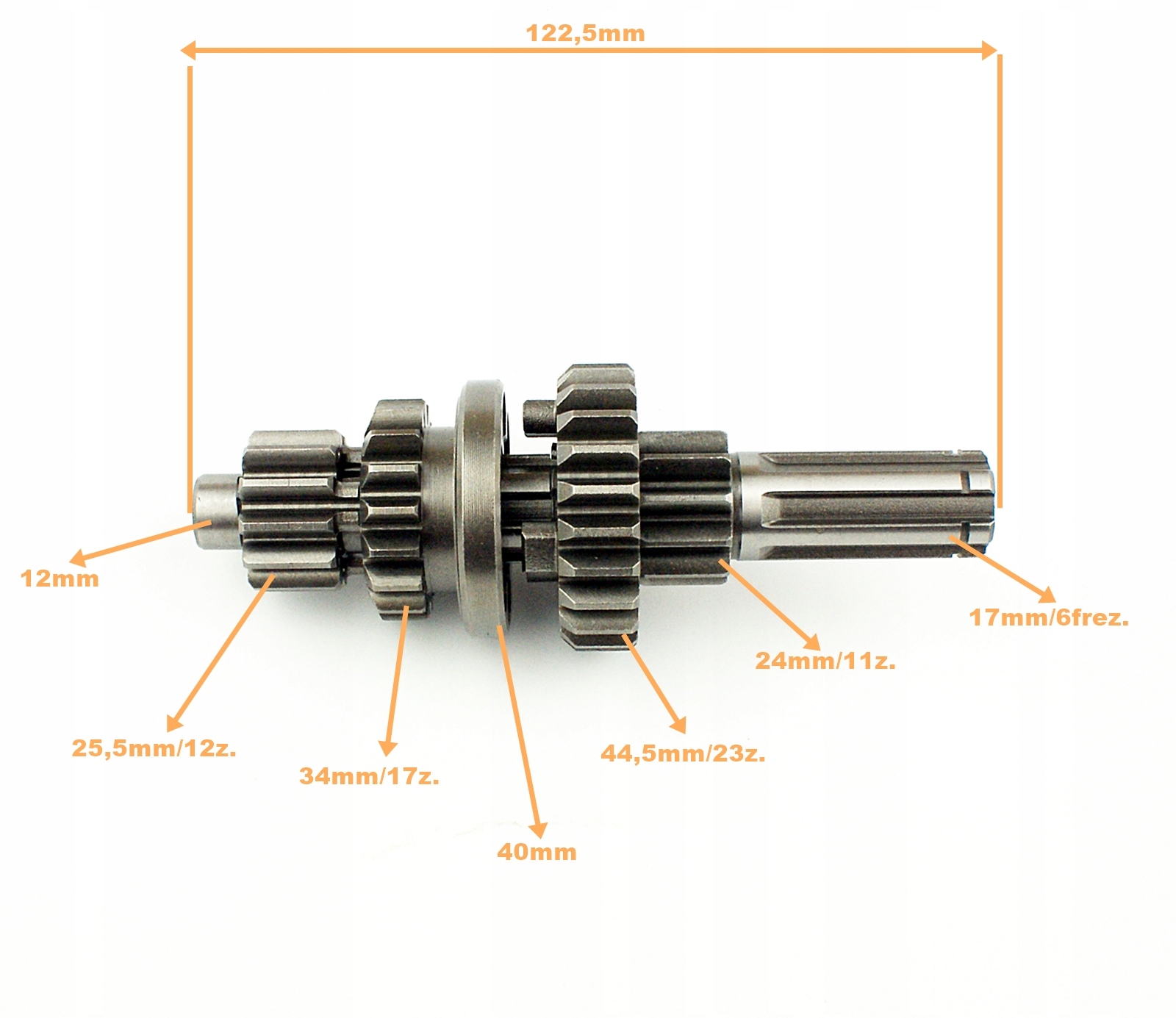 SKRZYNIA BIEGÓW ATV 110CCM Numer katalogowy części WZMOTO.PL AB1V2013