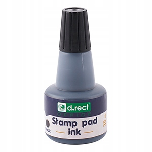 Tusz do stempli czarny 25 ml