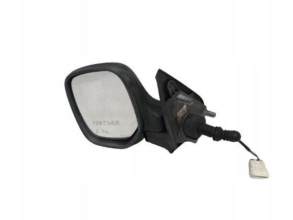 PEUGEOT PARTNER 1 I LIFT 02-10 LUSTERKO ZEWNĘTRZNE LEWE 2-PIN