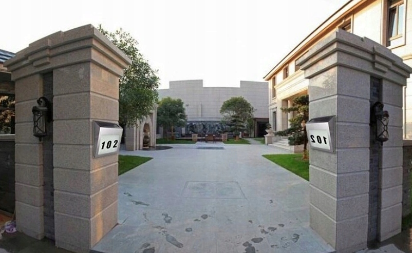 NUMEREM DOMU PODŚWIETLANY TABLICA ADRESOWA SOLARNY Marka inna