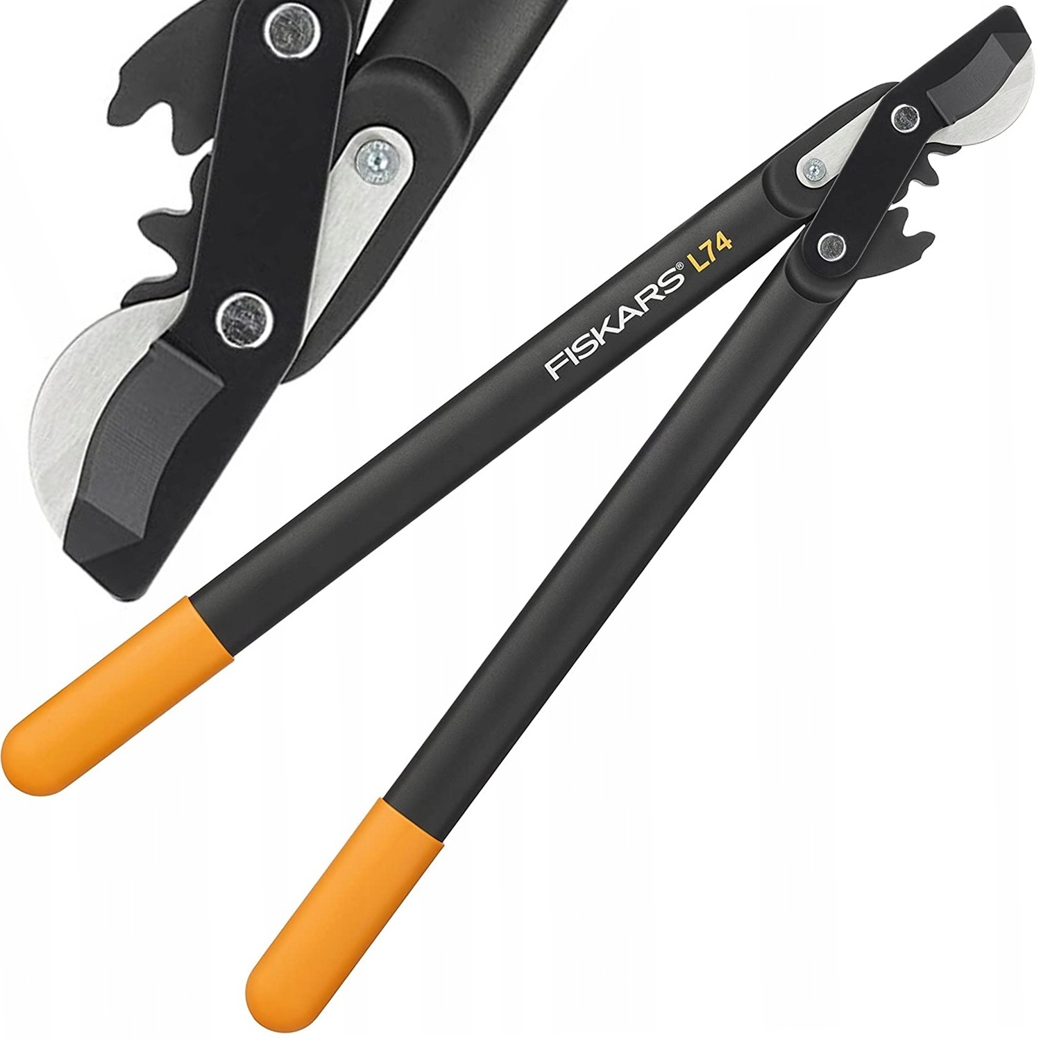 Fiskars Sekator Nożycowy Ogrodowy Do Sychych Gałęzi Dwuręczny L74 M 38mm