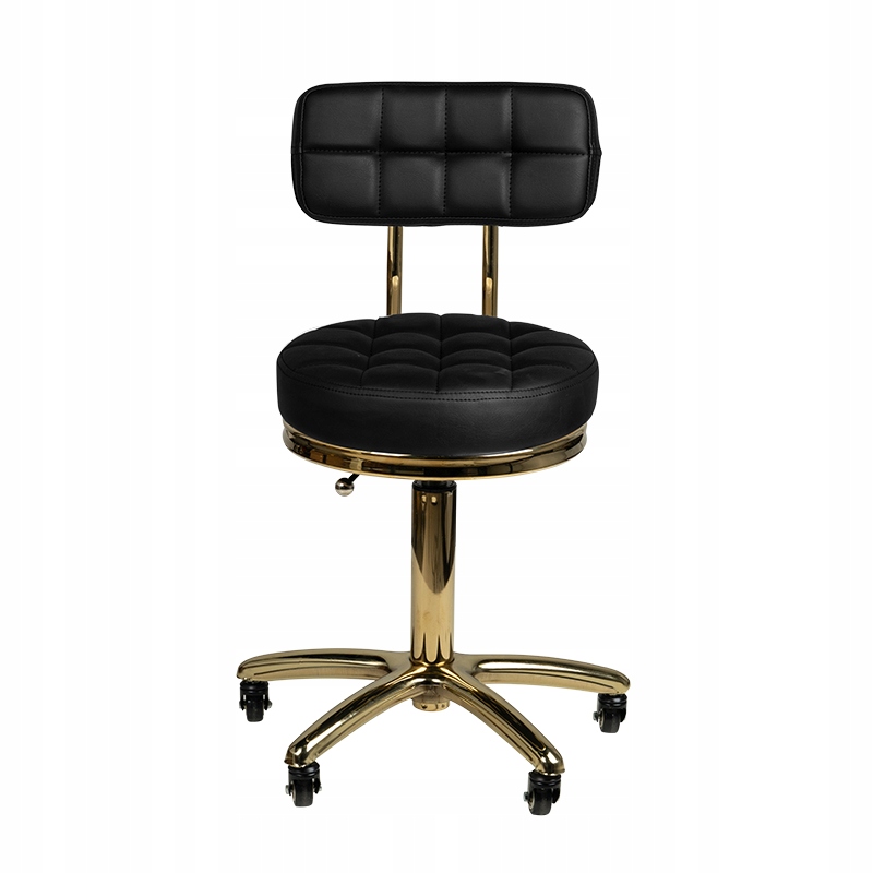 Kosmetická stolička Gold AM-961 černá