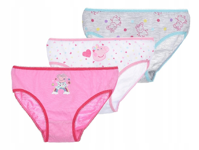 

3-pak majtek dziewczęcych Peppa Pig 104/110