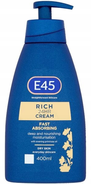 

E45 Rich Cream Nawilżający Z Pompką 400ml 1293