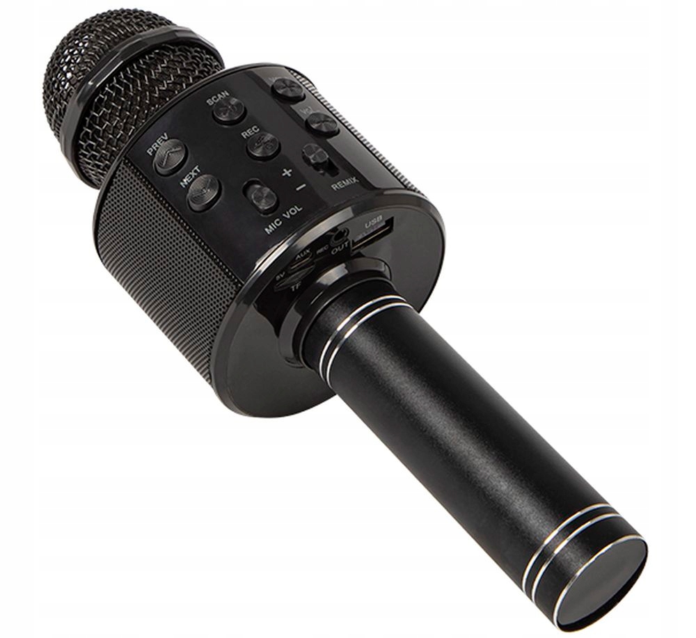Głośnik z mikrofonem Bluetooth Karaoke USB