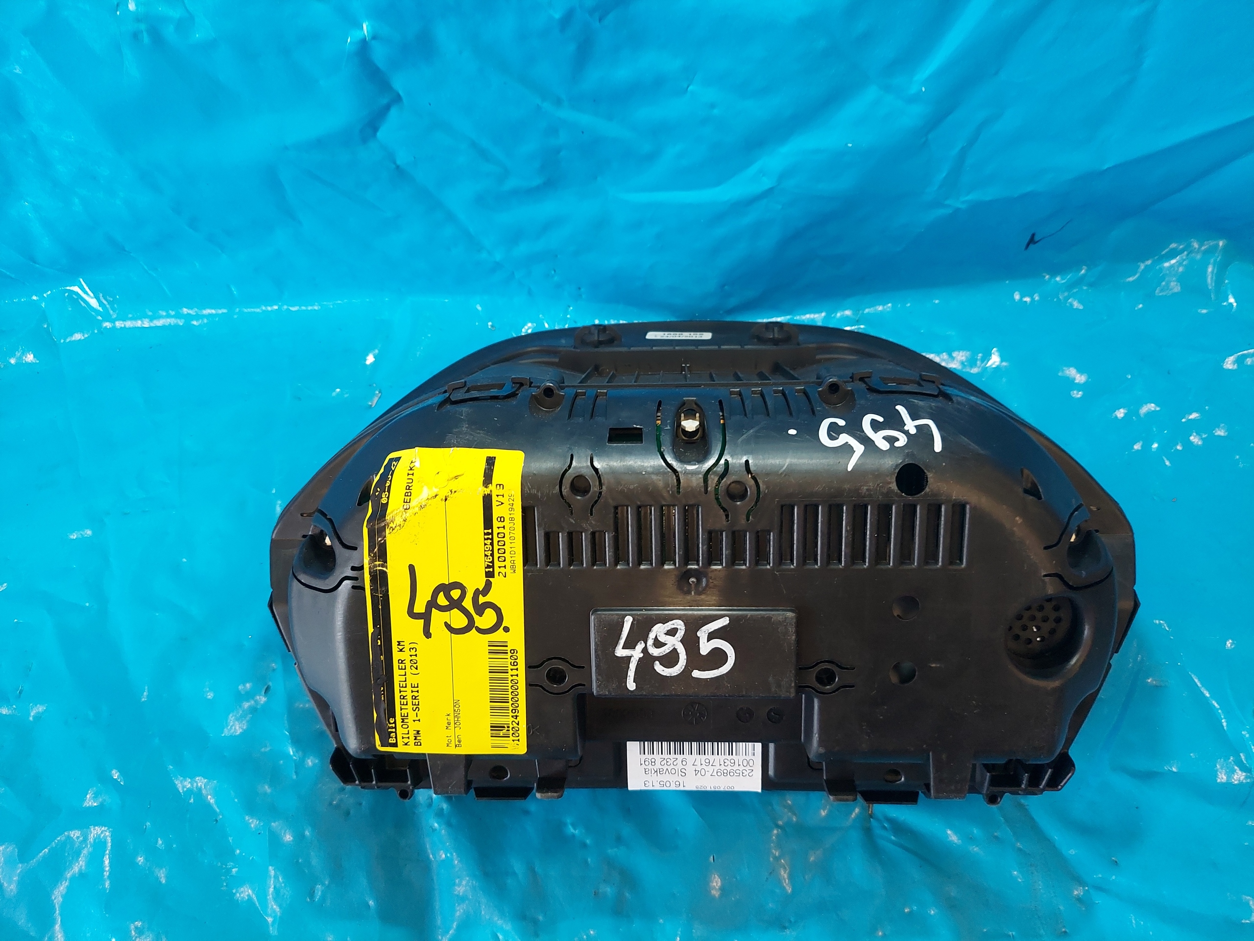 dials clock BMW 1 2013 R 1.6 B F20 17649411