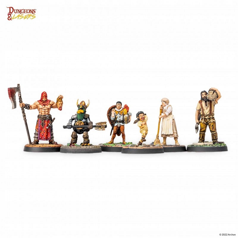 NPC Miniature Pack - gry bitewne RPG planszowe System Inne systemy