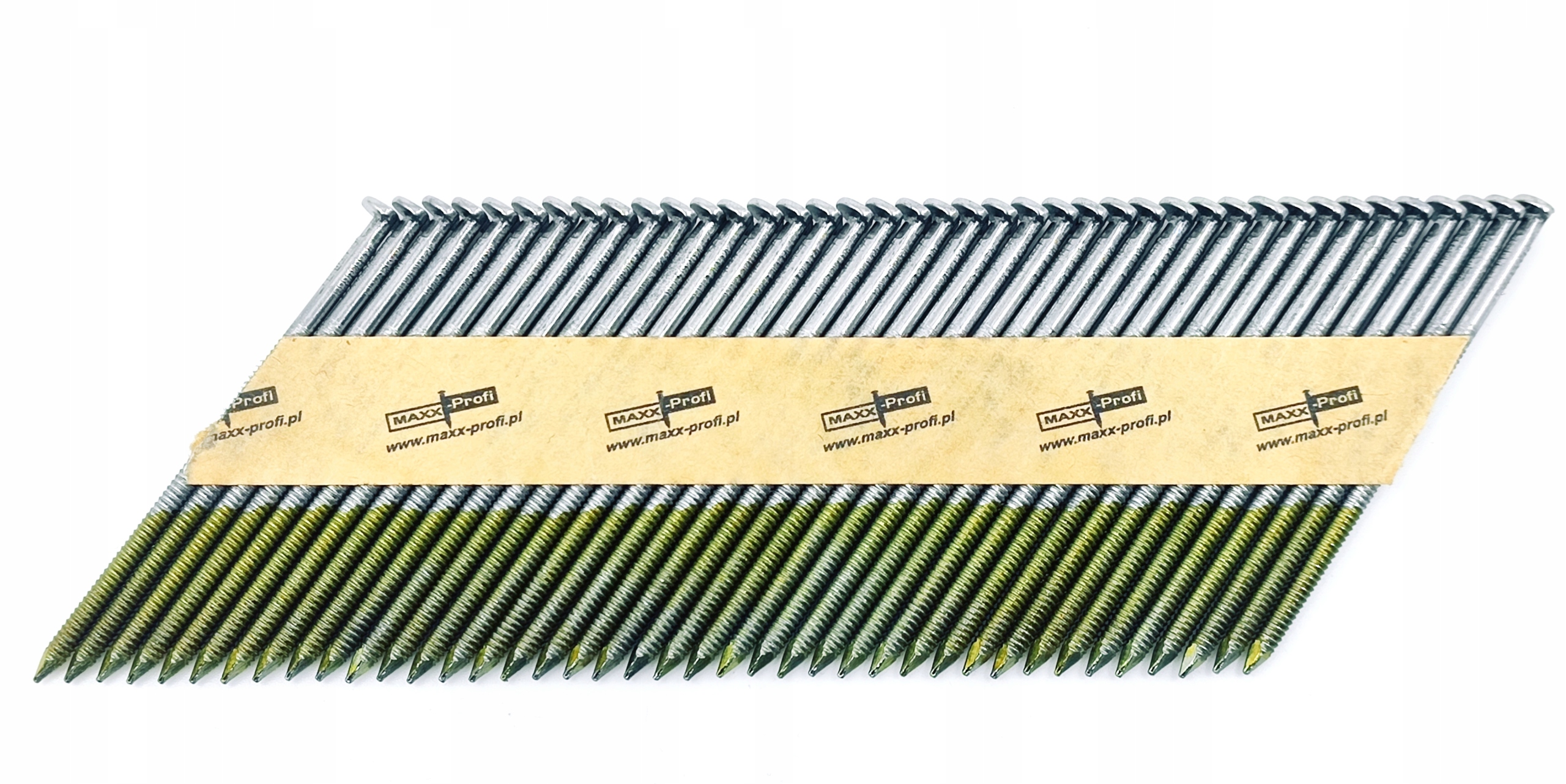 Gwoździe łączone papierem 2.9x65 pierścieniowe 34°