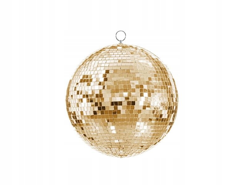 Dekorácia závesná Disco guľa 30 cm zlatá PartyDeco
