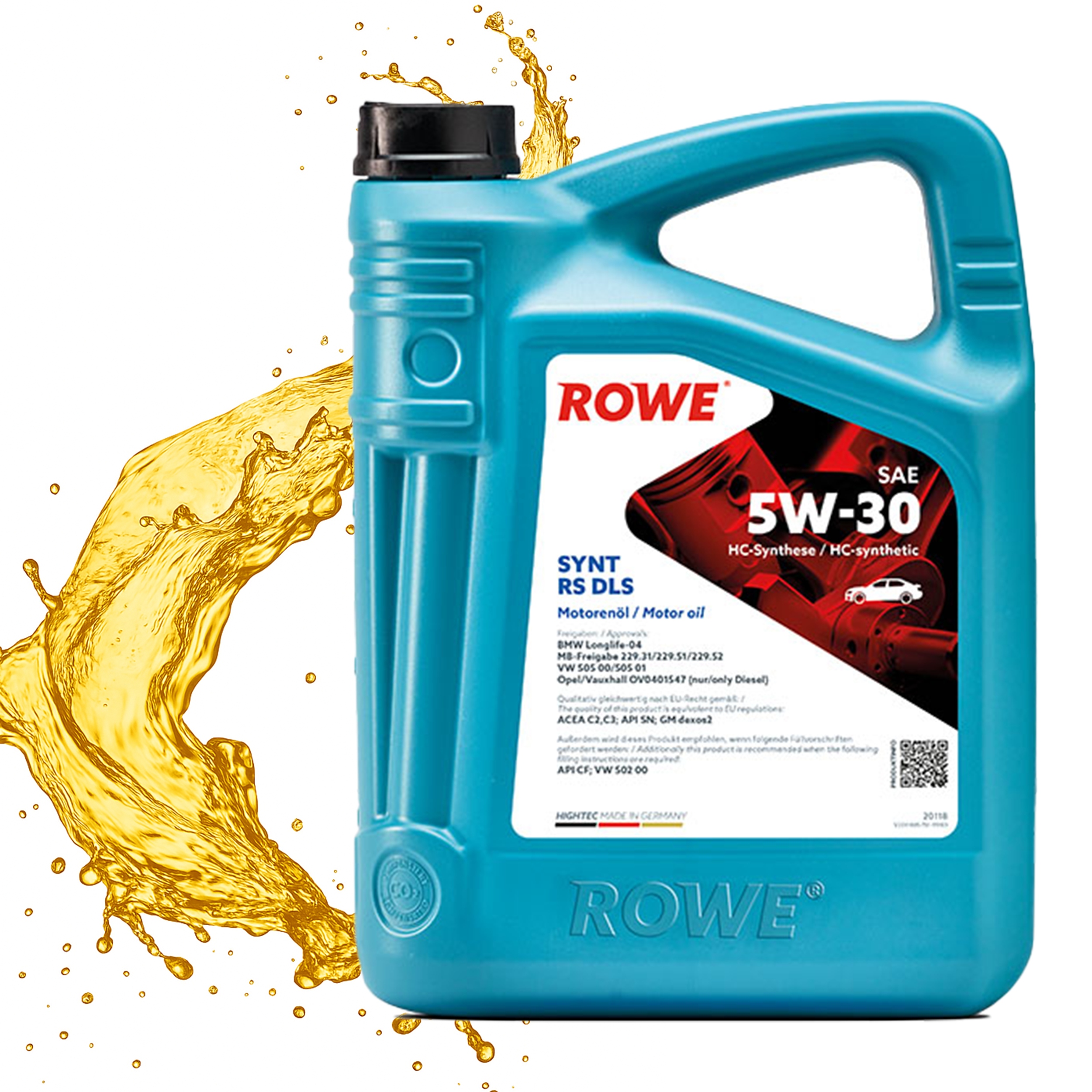 Olej Silnikowy Rowe Hightec Synt Rs Dls 5W-30 5L