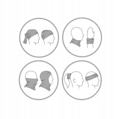 KOMIN 4F BANDANA CHUSTA NA SZYJĘ SZALIK MĘSKA DAMSKA UNISEX JESIEŃ ZIMA Materiał dominujący poliester