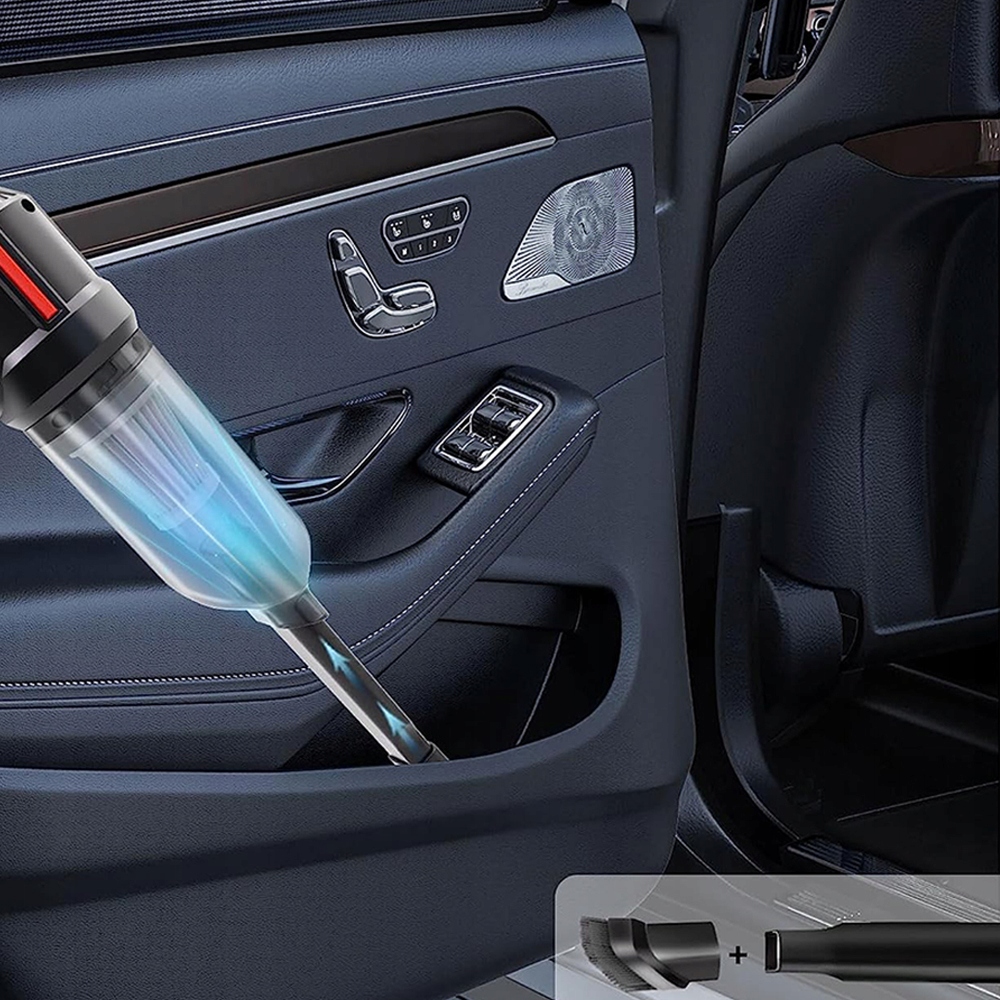 ODKURZACZ SAMOCHODOWY RĘCZNY AKUMULATOROWY BEZPRZEWODOWY + KOŃCÓWKI Kod producenta ODKURZACZ DO AUTA MIESZKANIA Z FILTR