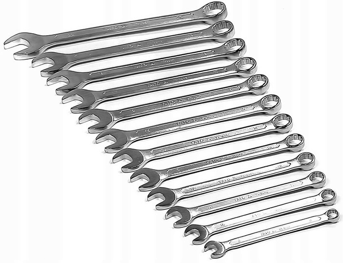 

Yato Klucze Płasko Oczkowe 8-22mm 12 Szt. Zestaw