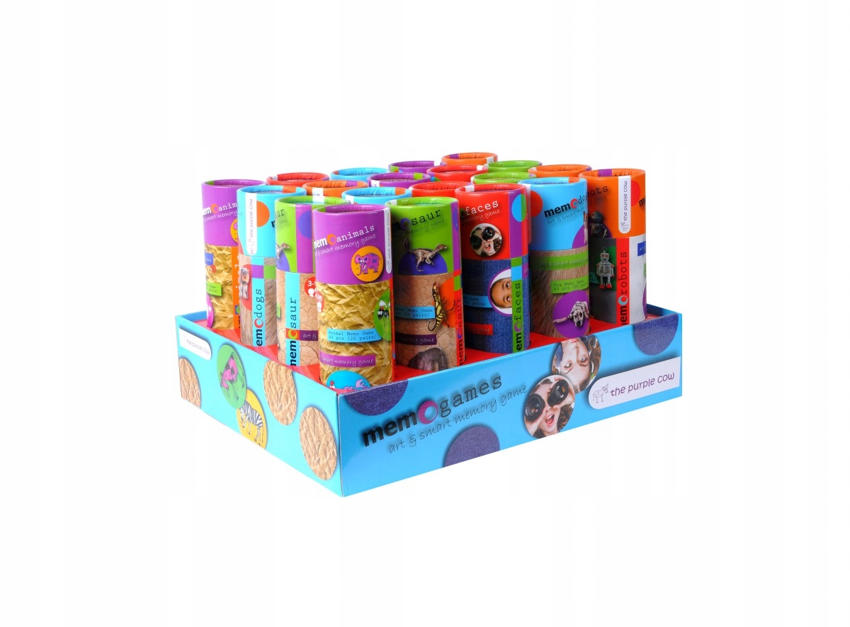 Gra Memory The Purple Cow - Twarze Płeć Brak informacji